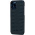 Чехол Pitaka для iPhone 12 Pro Max, кевлар, сине-черный