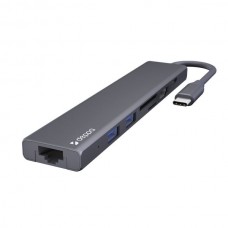 Адаптер для MacBook Deppa USB-C 7-в-1+HDMI