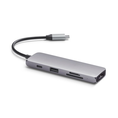 Разветвитель для компьютера Satechi Aluminum USB-C Multiport Pro Adapter