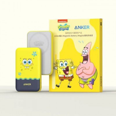 Внешний аккумулятор ANKER 621 SpongeBob MagGo