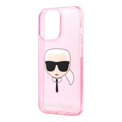 Чехол Karl Lagerfeld TPU Glitters Karl's  для iPhone 13 Pro