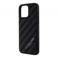 Чехол U.S. Polo  PU Quilted with Classic logo для iPhone 15 Pro Max  