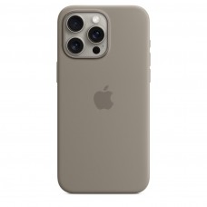 Чехол силиконовый Apple MagSafe для iPhone 15 Pro Silicone Case Clay (MT1E3)