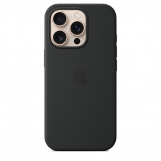 Чехол Apple Silicone Case with MagSafe для iPhone 16 Pro Max Black (MYYT3FE)