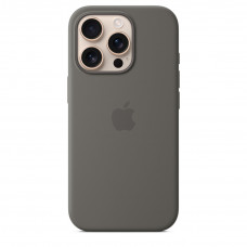 Чехол Apple Silicone Case with MagSafe для iPhone 16 Pro Max Stone Gray (MYYV3FE)