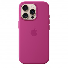 Чехол Apple Silicone Case with MagSafe для iPhone 16 Pro Max Fuchsia (MYYX3FE)