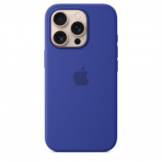 Чехол Apple Silicone Case with MagSafe для iPhone 16 Pro Max Ultramarine (MYYY3FE)