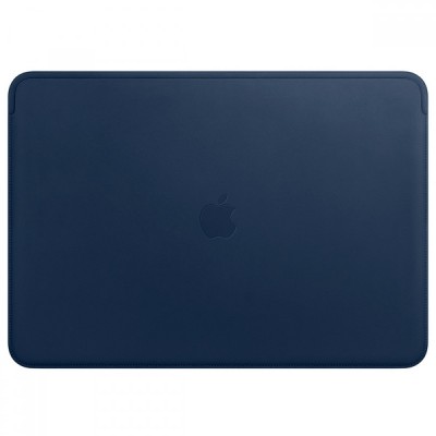 Чехол Apple для MacBook 15`` Leather Midnight Blue, MRQU2ZM