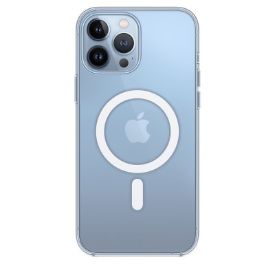 Чехол пластиковый Apple MagSafe для iPhone 13 Pro Max, прозрачный