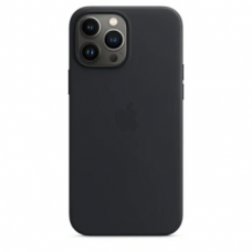 Чехол кожаный Apple MagSafe для iPhone 13 Pro, темная ночь