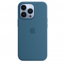 Чехол силиконовый Apple MagSafe для iPhone 13 Pro, полярная лазурь