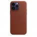 Чехол кожаный Apple MagSafe для iPhone 14 Pro Max Leather Case Umber (MPPQ3FE)
