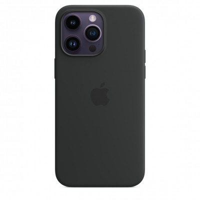Чехол силиконовый Apple MagSafe для iPhone 14 Pro Max Mignight (MPTP3ZM)