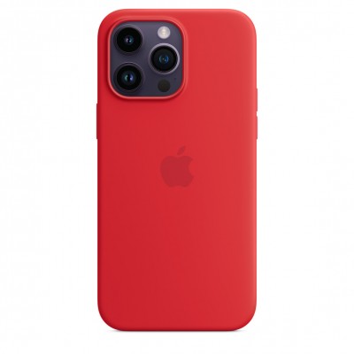 Чехол силиконовый Apple MagSafe для iPhone 14 Pro Max Red (MPTR3FE)