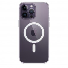 Чехол пластиковый Apple MagSafe для iPhone 14 Pro Max, прозрачный