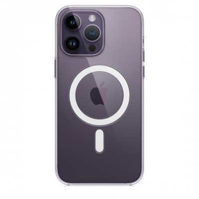 Чехол пластиковый Apple MagSafe для iPhone 14 Pro, прозрачный