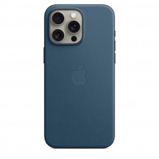 Чехол Apple FineWoven Case with MagSafe для iPhone 15 Pro Max Pacific Blue (MT4Y3ZM)