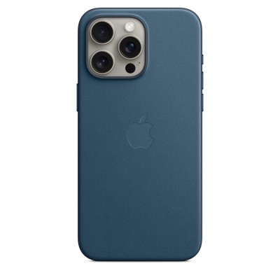 Чехол Apple FineWoven Case with MagSafe для iPhone 15 Pro Max Pacific Blue (MT4Y3ZM)