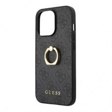Чехол Guess PU 4G + Ring Hard для iPhone 14 Pro Max