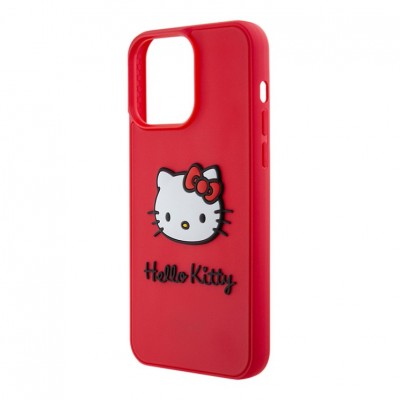 Чехол Hello Kitty 3D Rubber Kitty Head для iPhone 15 Pro