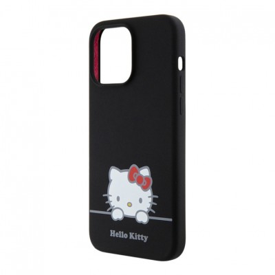 Чехол Hello Kitty Liquid silicone Dreaming Kitty для iPhone 15 Plus