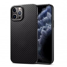 Чехол Pitaka MagEZ Case 2 для iPhone 13 Pro 6.1", черно-серый, кевлар (арамид)