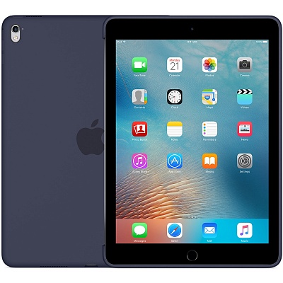 Чехол Apple Silicone Case для iPad Pro 9,7" (midnight blue)