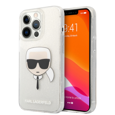 Чехол Karl Lagerfeld Liquid silicone для iPhone 13 Pro Max