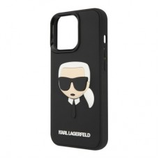 Чехол Karl Lagerfeld 3D Rubber Karl's head Hard для iPhone 14 Pro Max