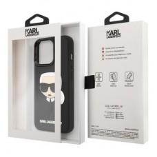 Чехол Karl Lagerfeld 3D Rubber Karl's head Hard для iPhone 13 Pro