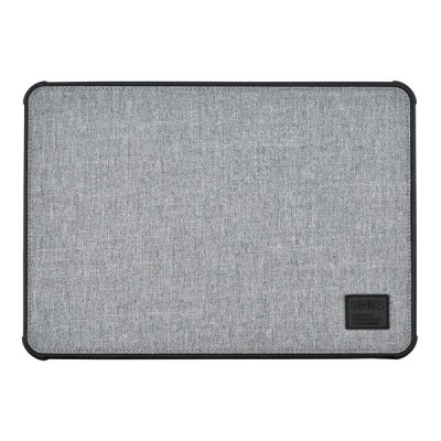 Чехол Uniq DFender Sleeve Kanvas для MacBook 15/16" (gray)