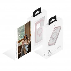 Чехол uBear Clip Mag Case для iPhone 15 Plus (pink)