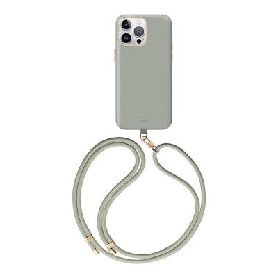 Чехол Uniq COEHL MUSE Leatherette with Strap для iPhone 15 Pro  (creme)
