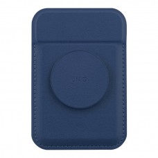 Картхолдер Uniq FLIXA  Magnetic с функцией подставки для iPhone, синий