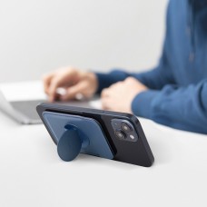 Картхолдер Uniq FLIXA  Magnetic с функцией подставки для iPhone, серый