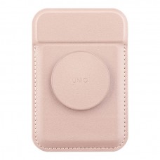 Картхолдер Uniq FLIXA  Magnetic с функцией подставки для iPhone, розовый