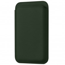 Картхолдер VLP Magnet Wallet для Apple iPhone с MagSafe, темно-зеленый