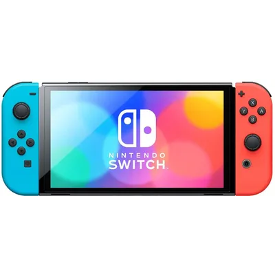 Игровая консоль Nintendo Switch OLED Neon
