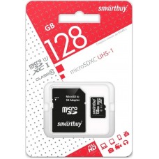 Карта памяти SmartBuy MicroSD 128Гб