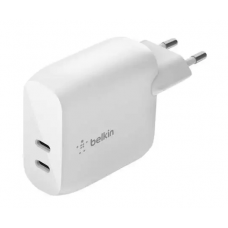 Сетевое зарядное устройство Belkin Dual USB-С Wall Charger, 40W