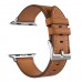 Кожаный ремешок для Apple Watch 38/40/41mm Lyambda (brown)