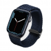 Плетеный ремешок для Apple Watch 42/44/45mm Uniq (blue)