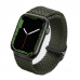 Плетеный ремешок для Apple Watch 42/44/45mm Uniq (green)