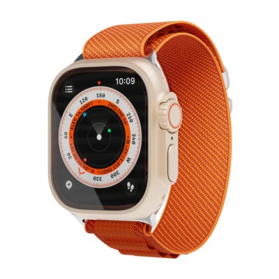 Нейлоновый ремешок Extreme Band для Apple Watch 42/44/45/49mm VLP (оранжевый)