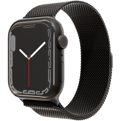 Ремешок  для Apple Watch из нержавеющей стали 38/40/41mm Milanese Band VLP (black)