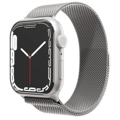 Ремешок  для Apple Watch из нержавеющей стали 38/40/41mm Milanese Band uBear  (silver)