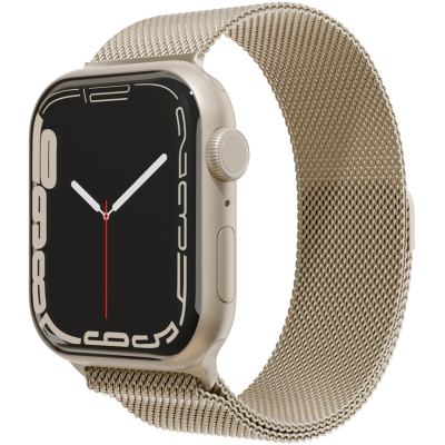 Ремешок  для Apple Watch из нержавеющей стали 38/40/41mm Milanese Band VLP (gold)